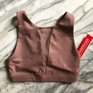NWOT Good American The Afterglow Sportsbra